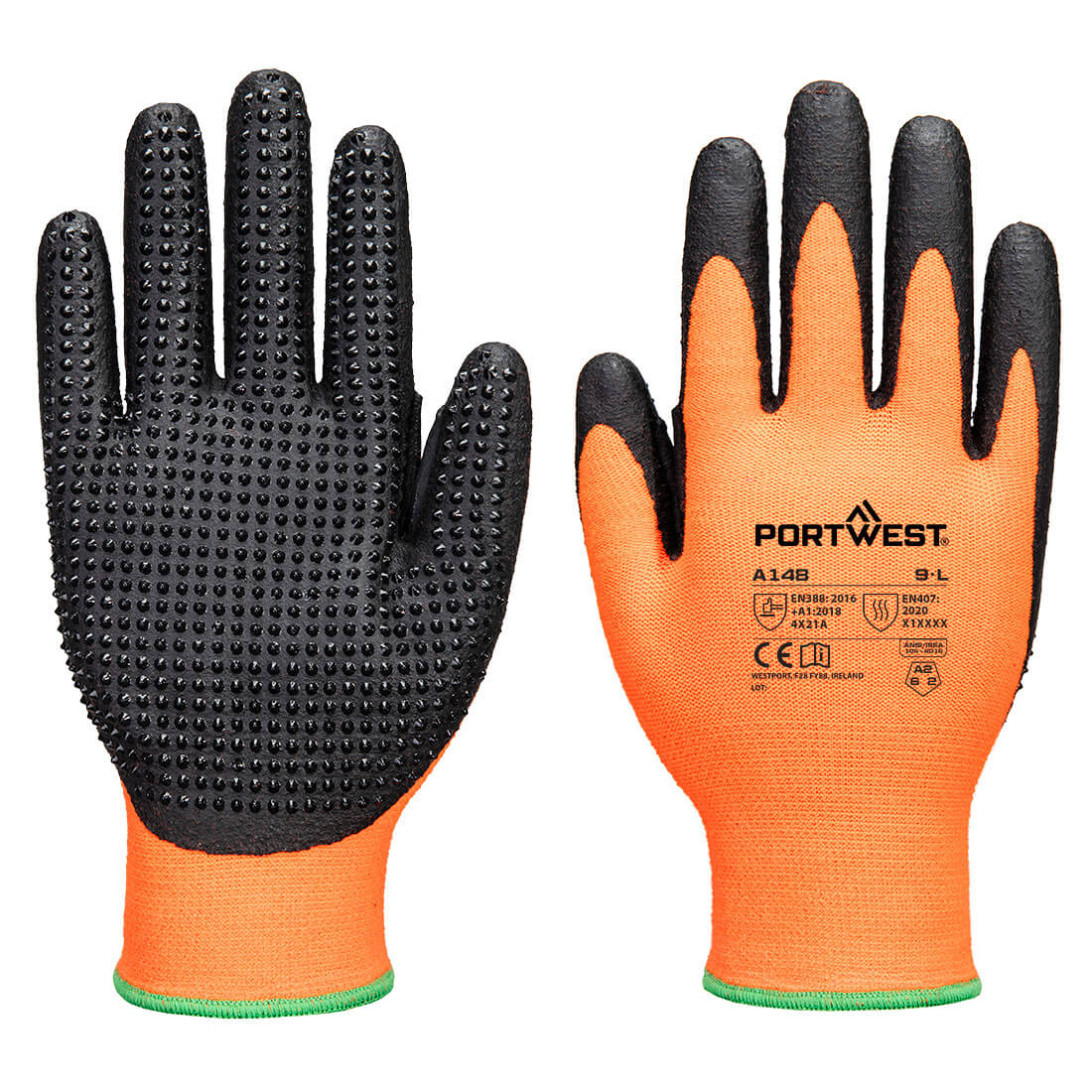 Grip High Dotted glove