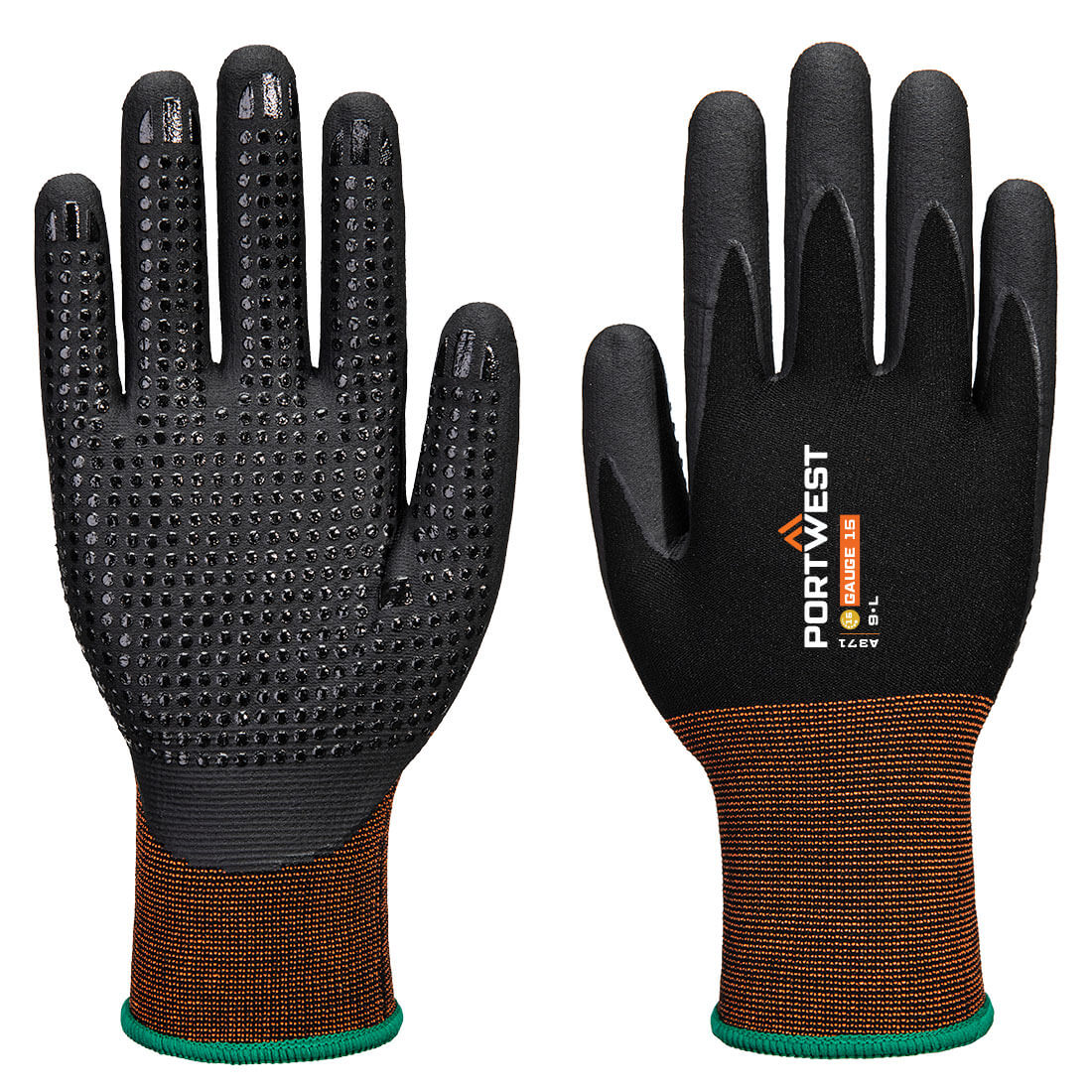 GP Grip 15 Nitrile Micro foam dotted Glove