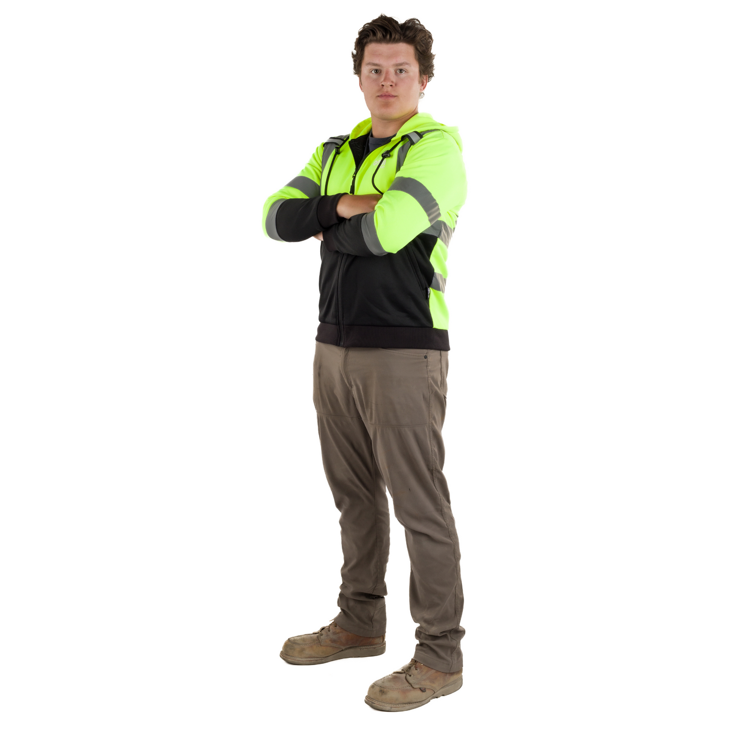 Beam Men's Workwear Heated High-Vis Hoodie