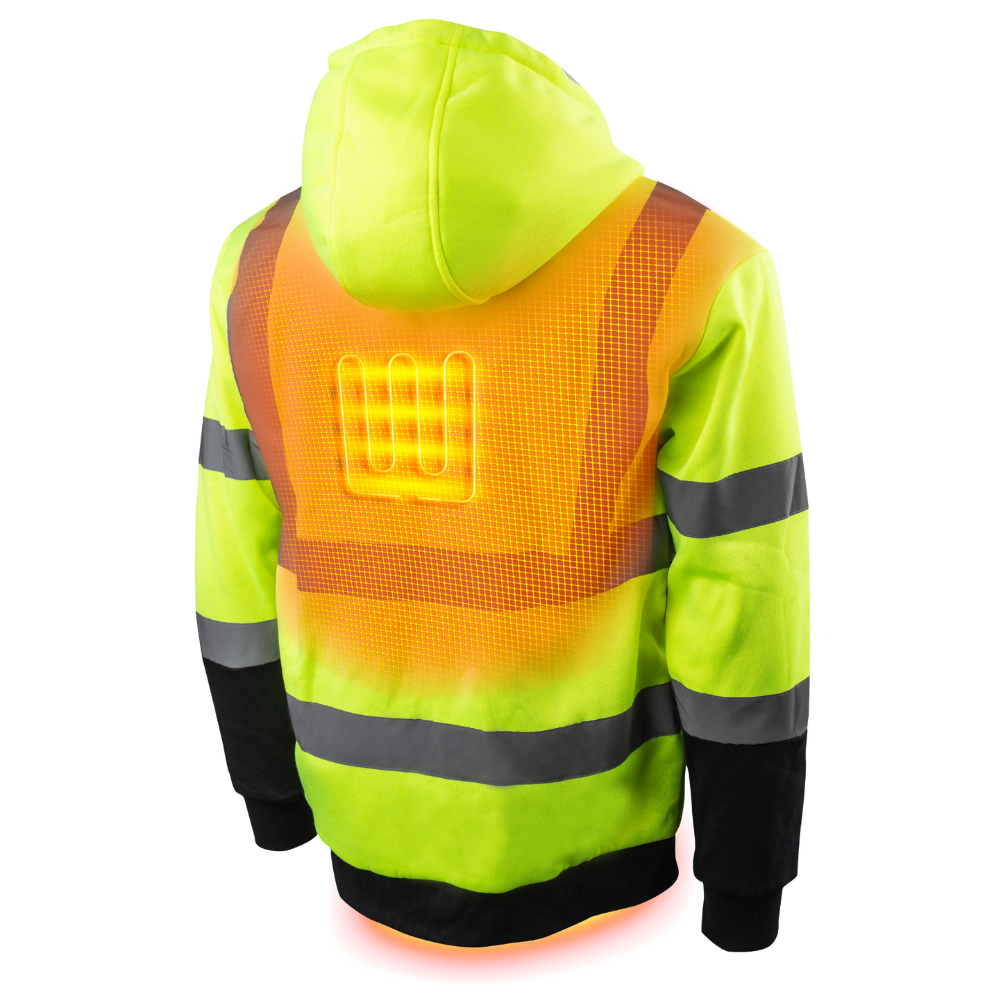 Beam Men's Workwear Heated High-Vis Hoodie