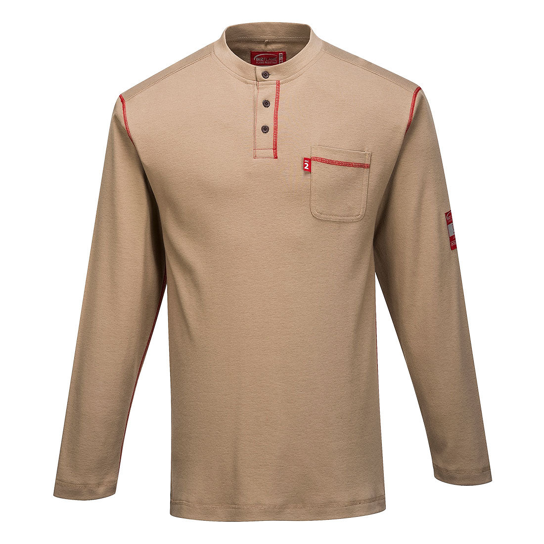 Bizflame Knit FR Henley