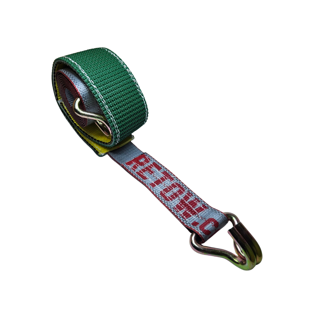 SecureTow PVC Coated Full Sleeve - Wire J Hook