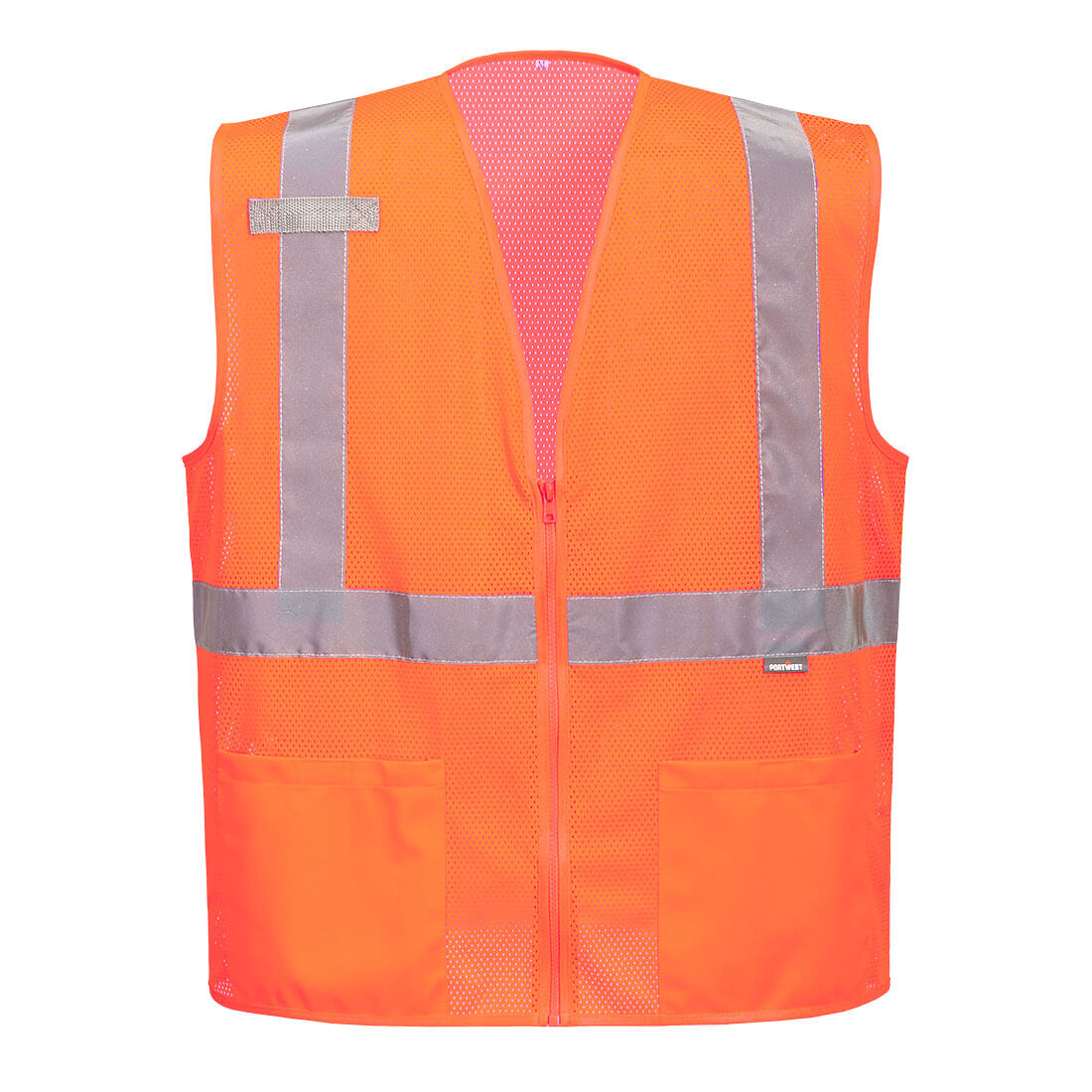 Economy Hi-Vis Mesh External Pocket Vest