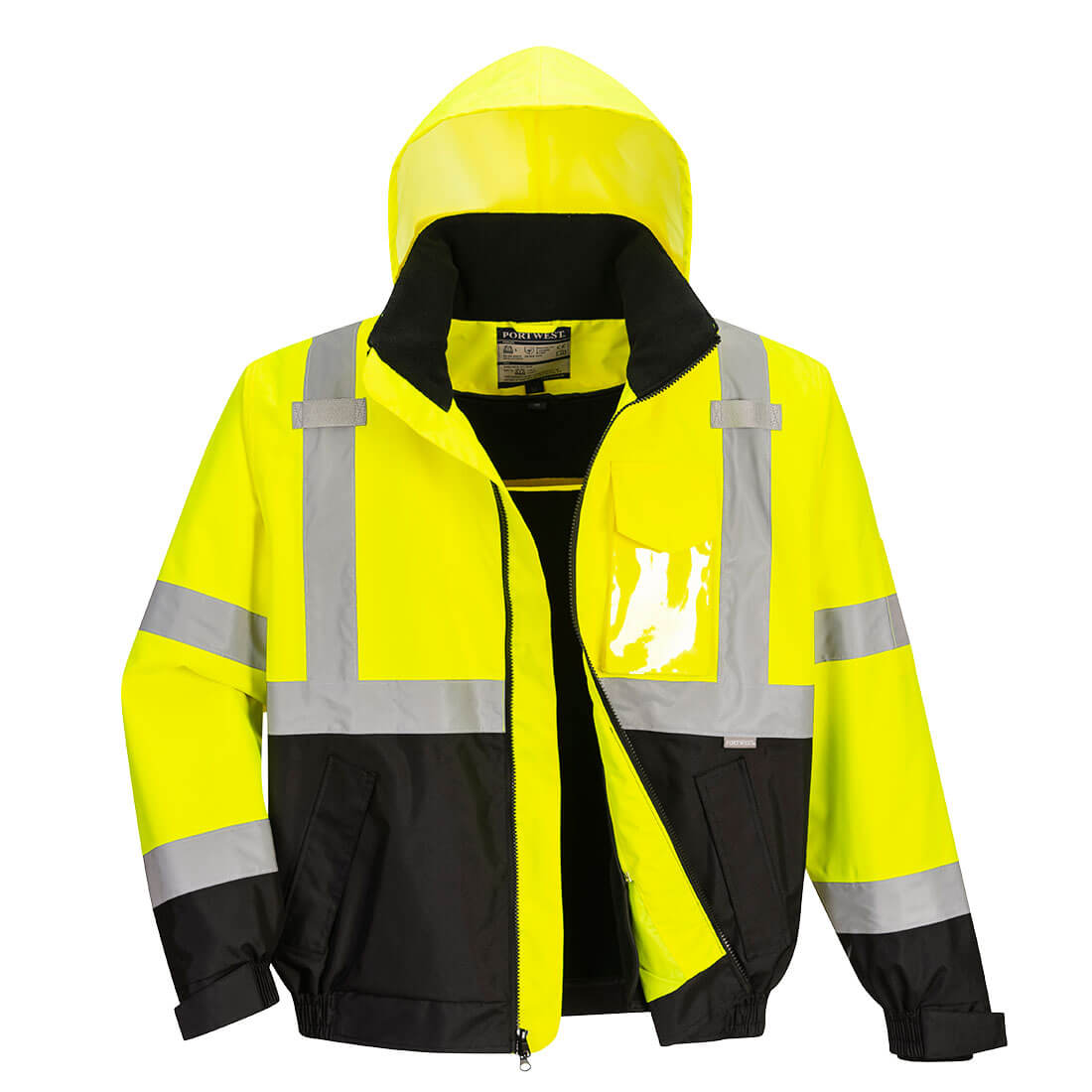 Hi-Vis 2-in-1 Contrast Bomber Jacket