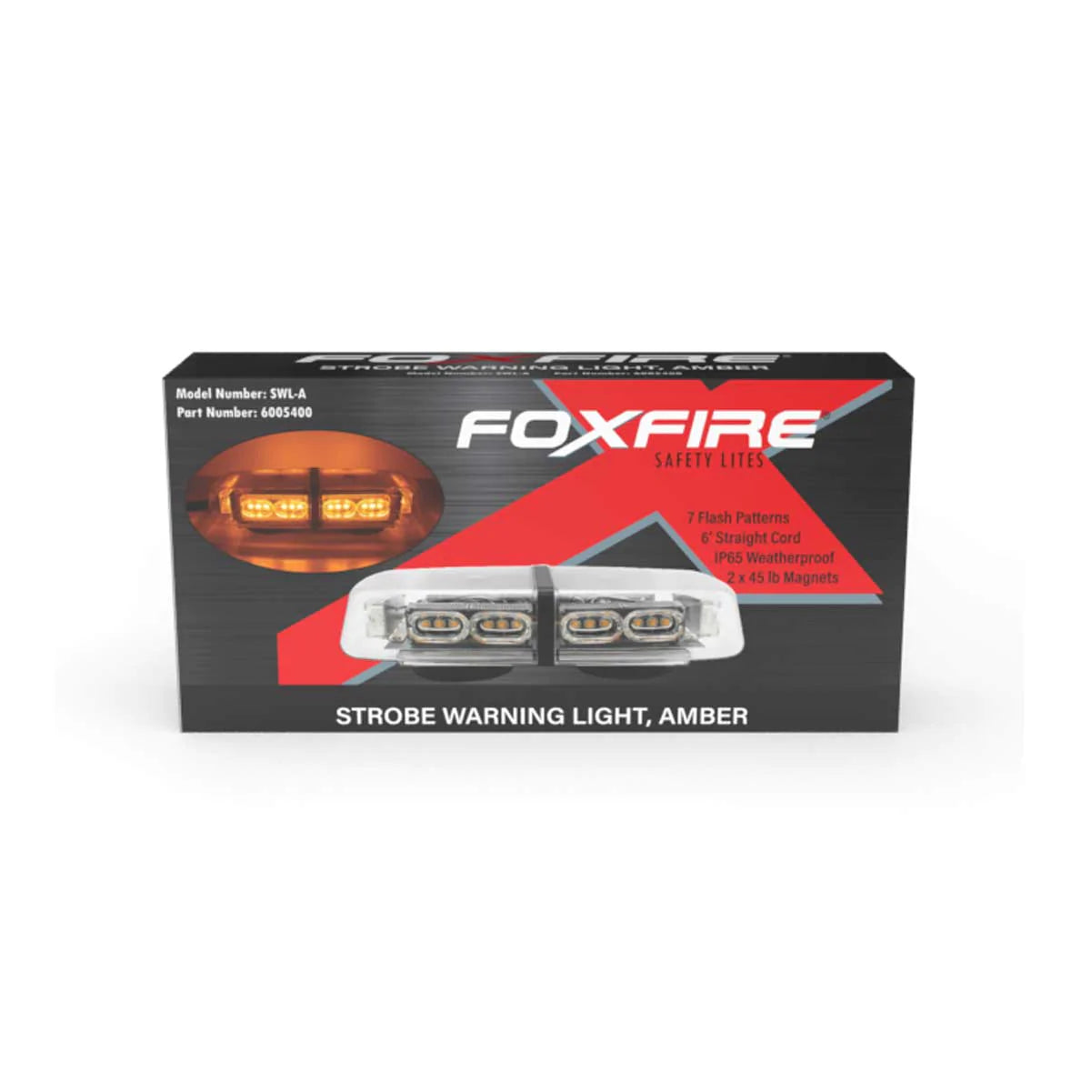 Foxfire Strobe Warning Lite, Amber