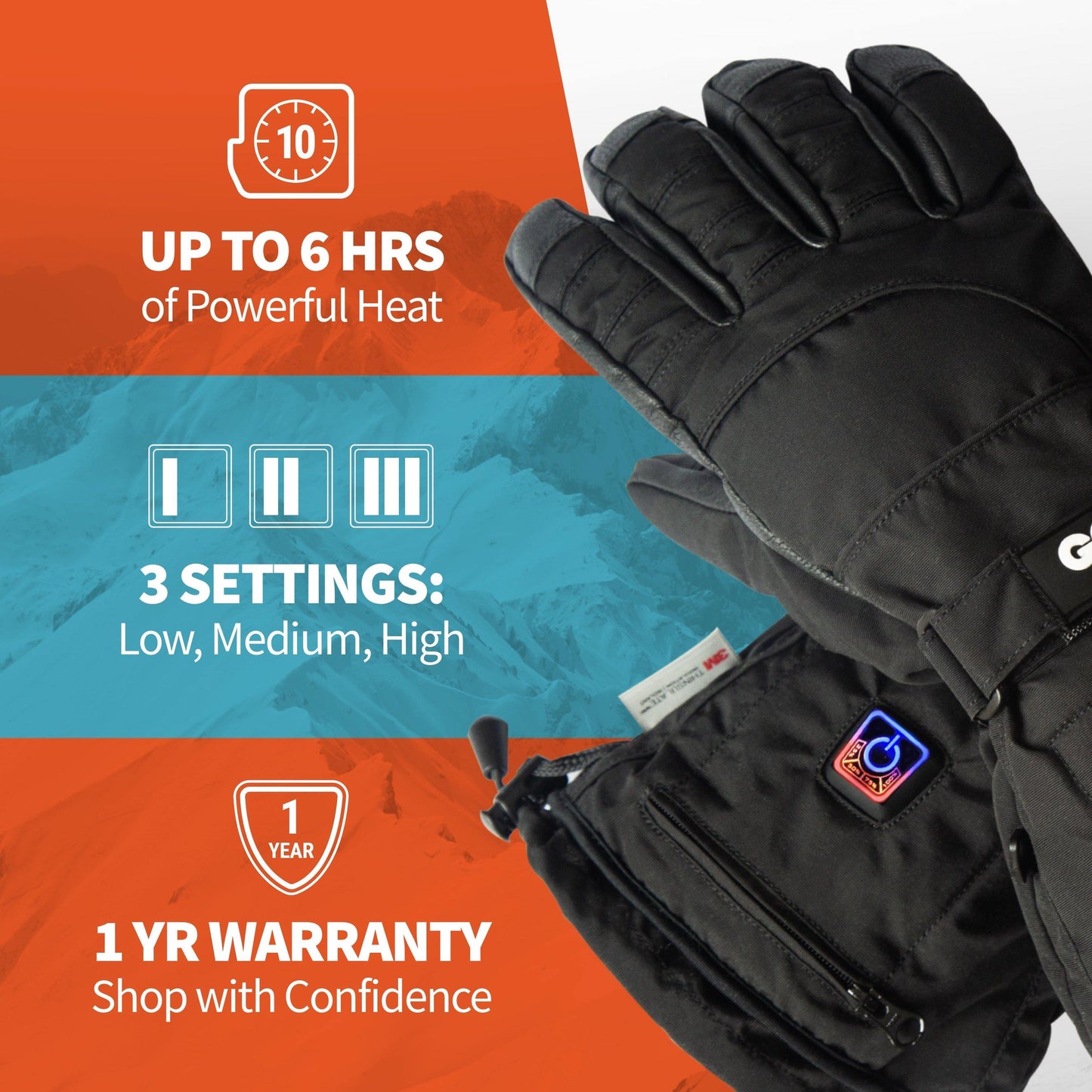 Epic Heated Gloves