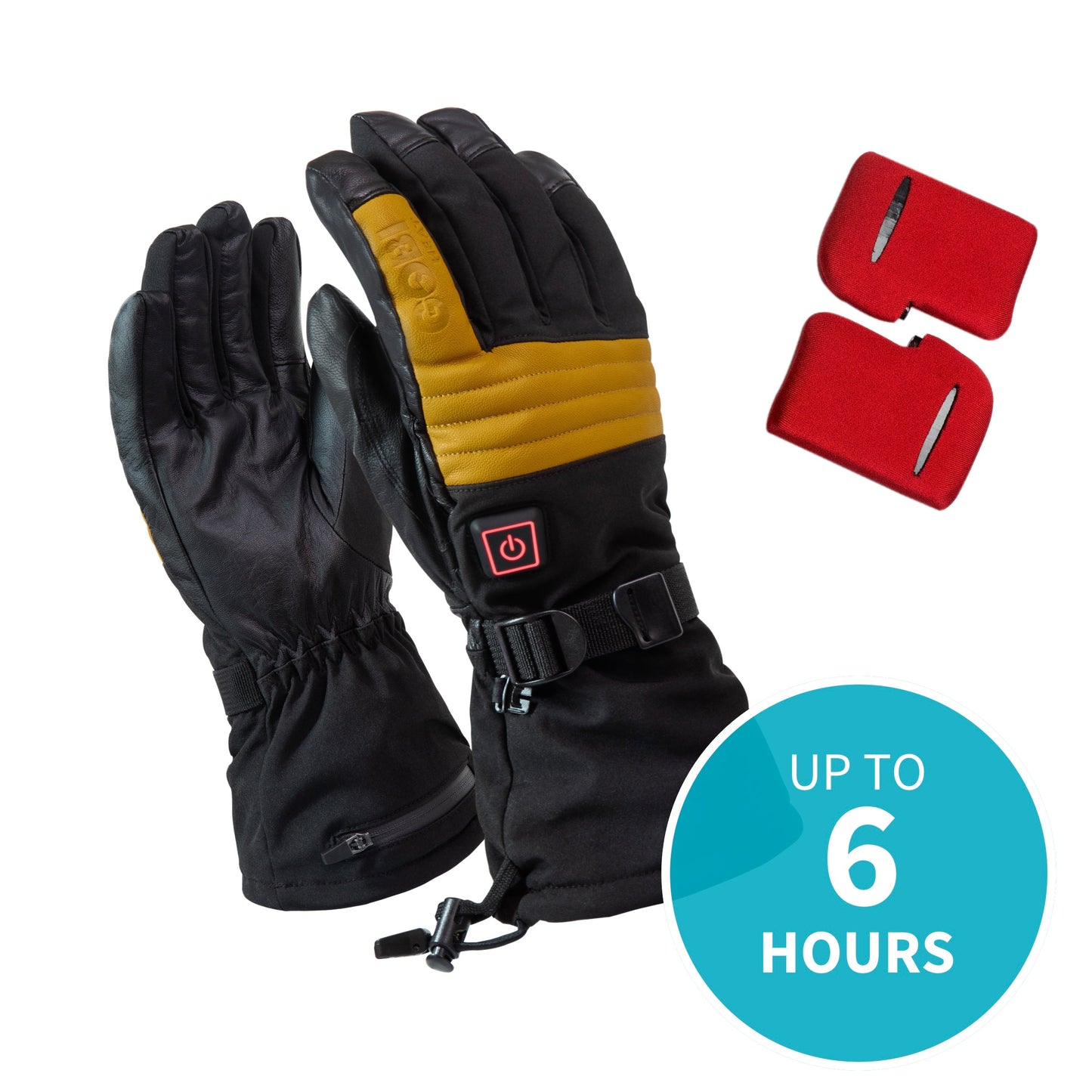 Vertex Heated Ski Gloves