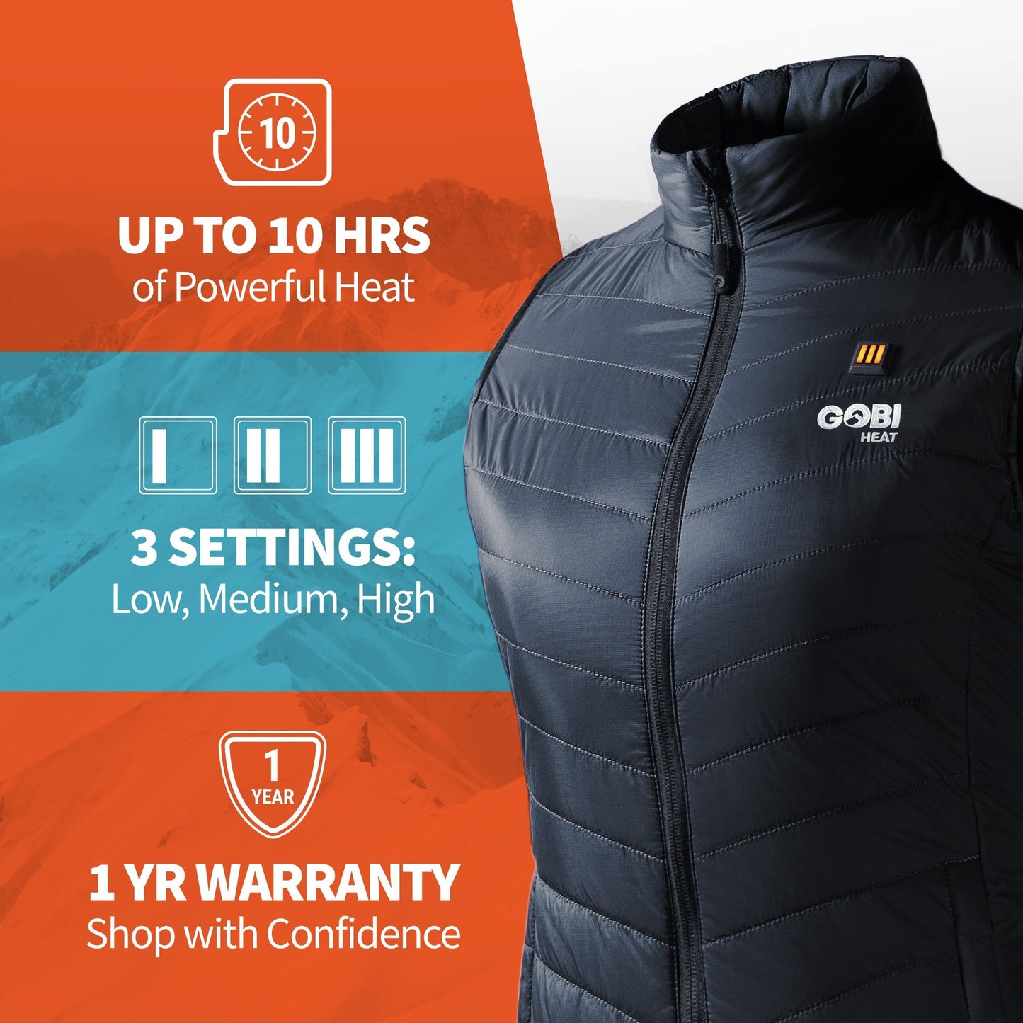 Dune Heated Vest for Women
