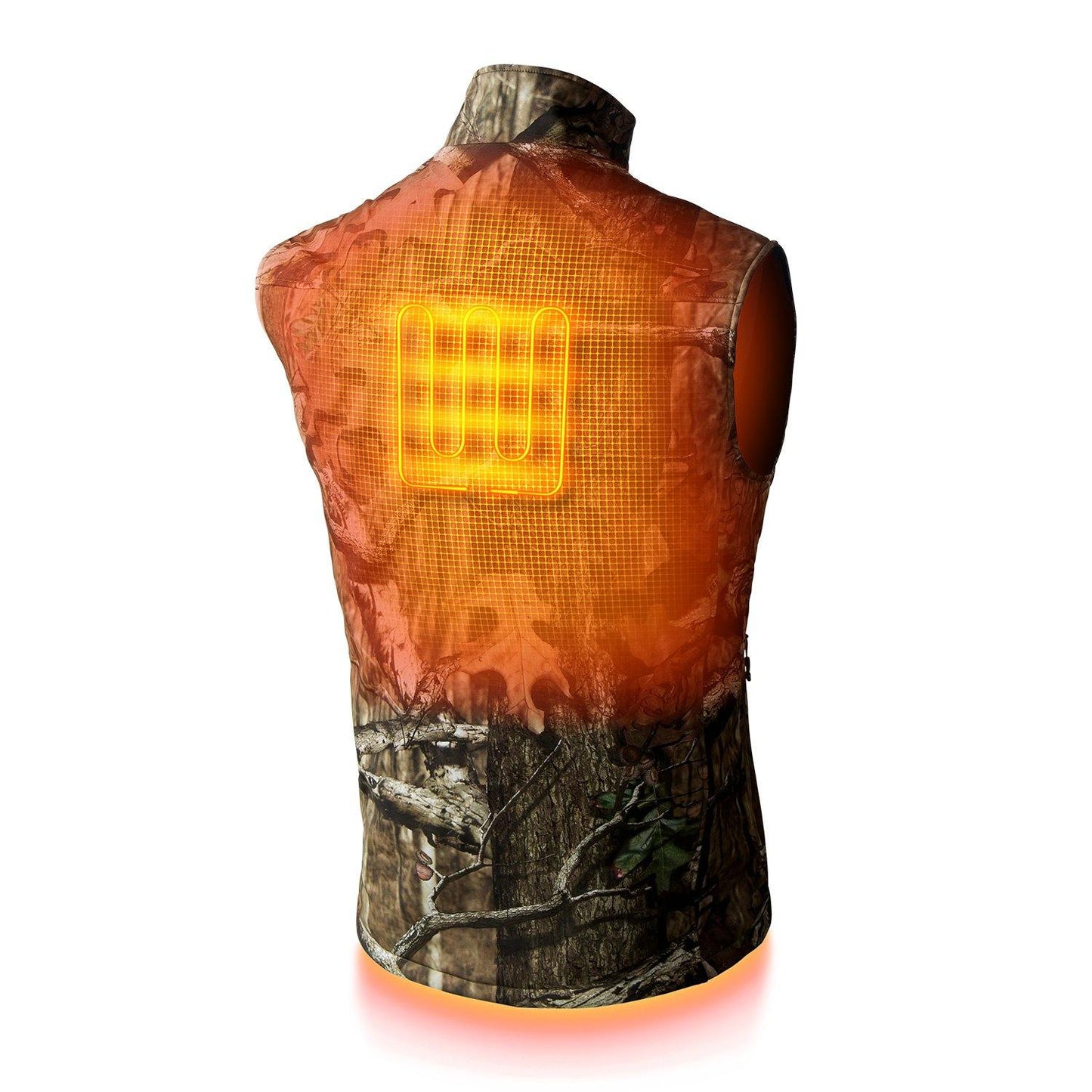 Colorado Mens Heated Hunting Vest - Mossy Oak® Camo