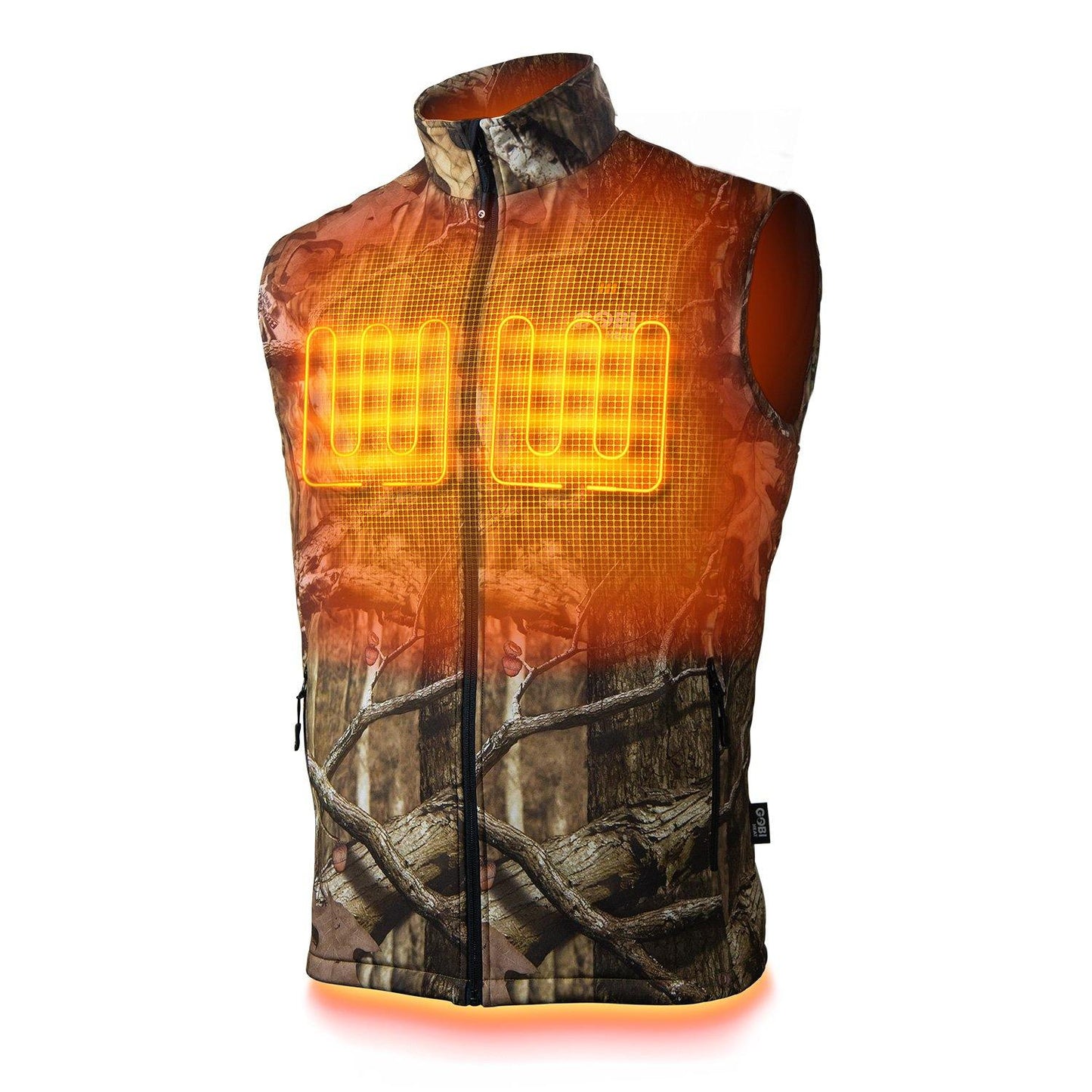 Colorado Mens Heated Hunting Vest - Mossy Oak® Camo