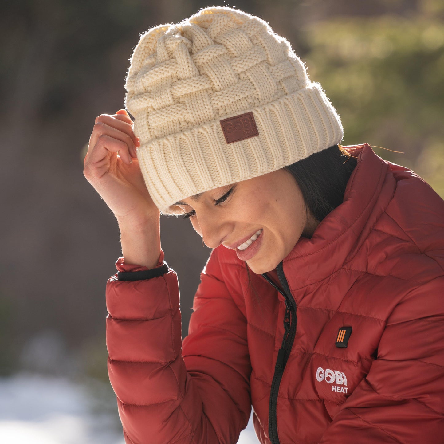 Crest Womens Heated Beanie
