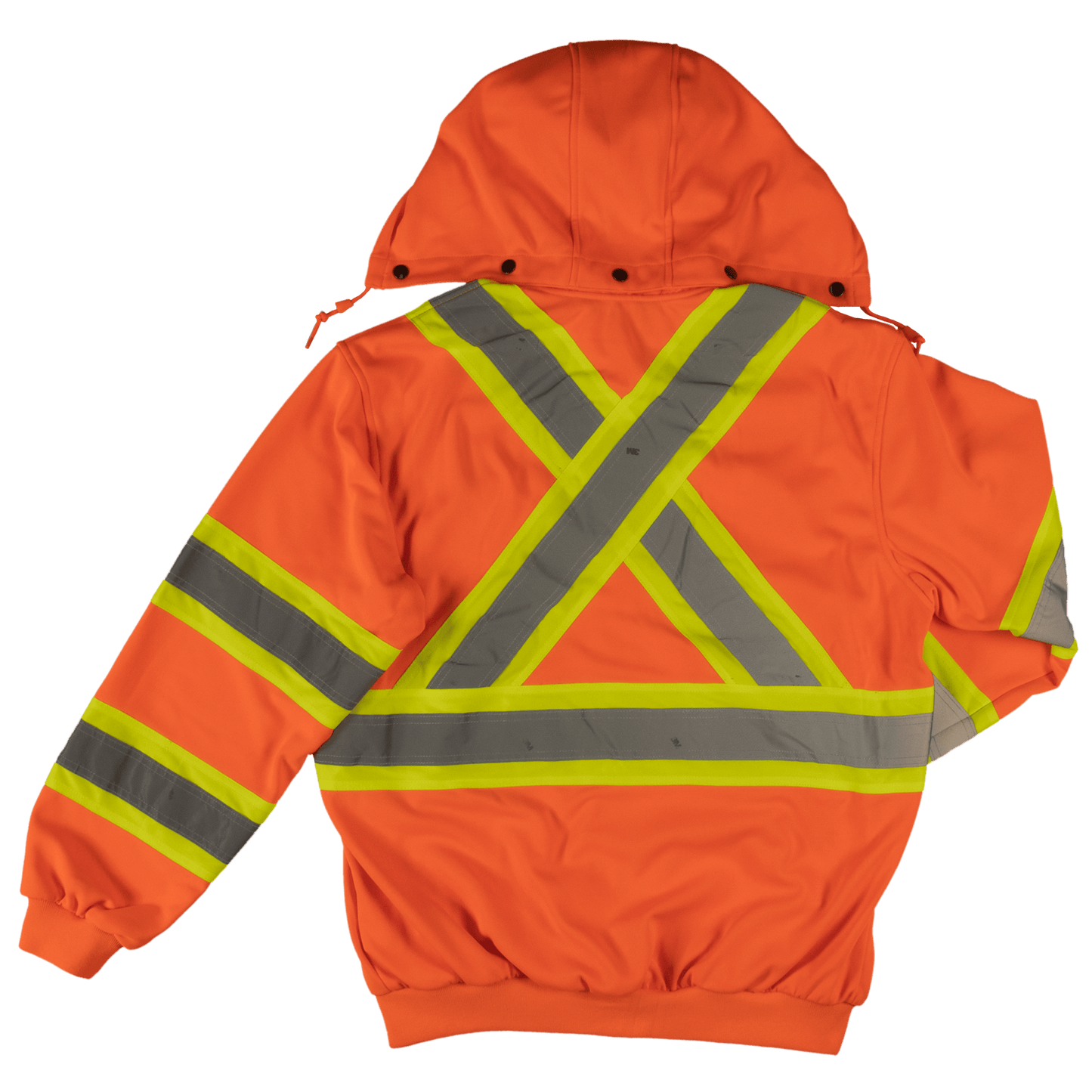 S494 Zip Front Safety Fleece Hoodie