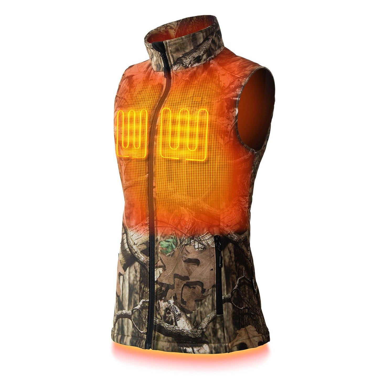 Colorado Womens Heated Hunting Vest - Mossy Oak® Camo