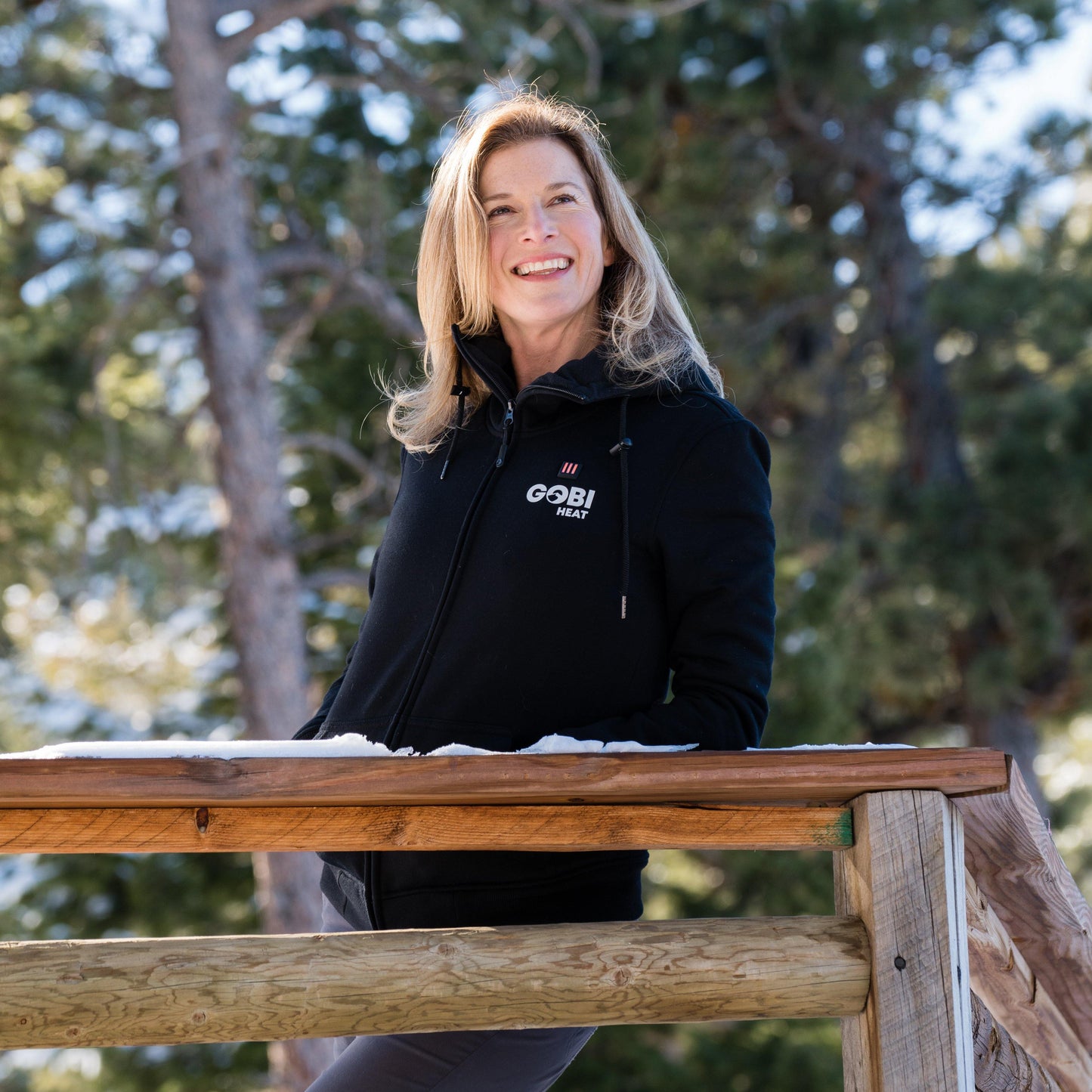 Ridge Womens Heated Hoodie