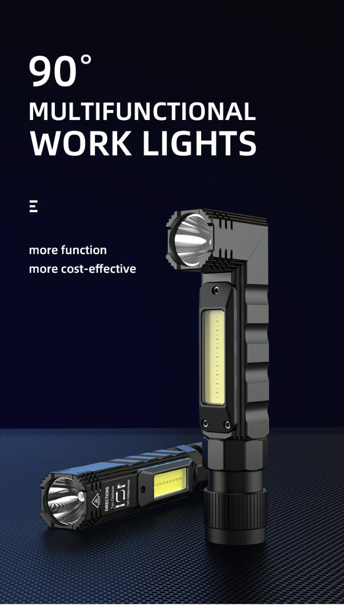 SuperFire G19 Rechargeable USB Flashlight
