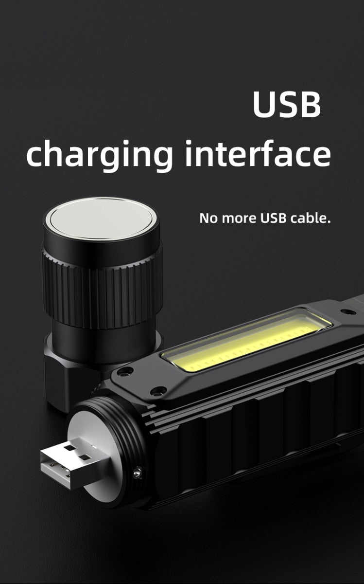 SuperFire G19 Rechargeable USB Flashlight