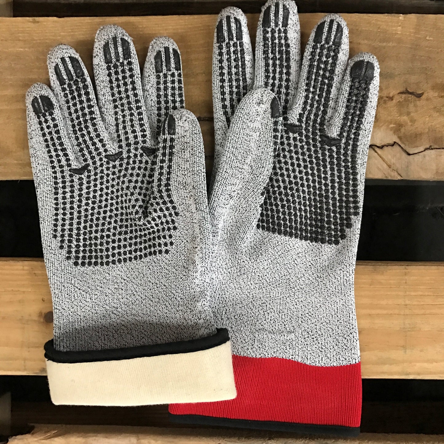 Boxster Seamless Knitted Nylon Liner Glove Bonded with Nitrile Grip