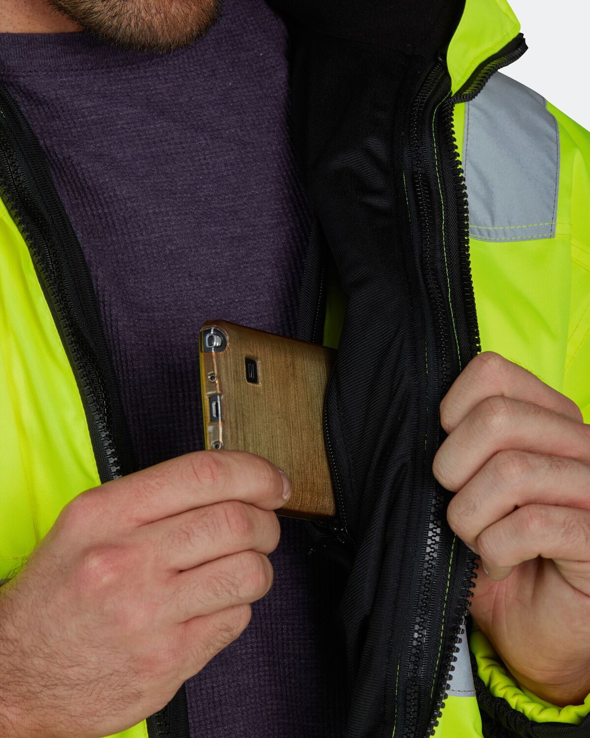 HiVis Arctic 3-in-1 Jacket