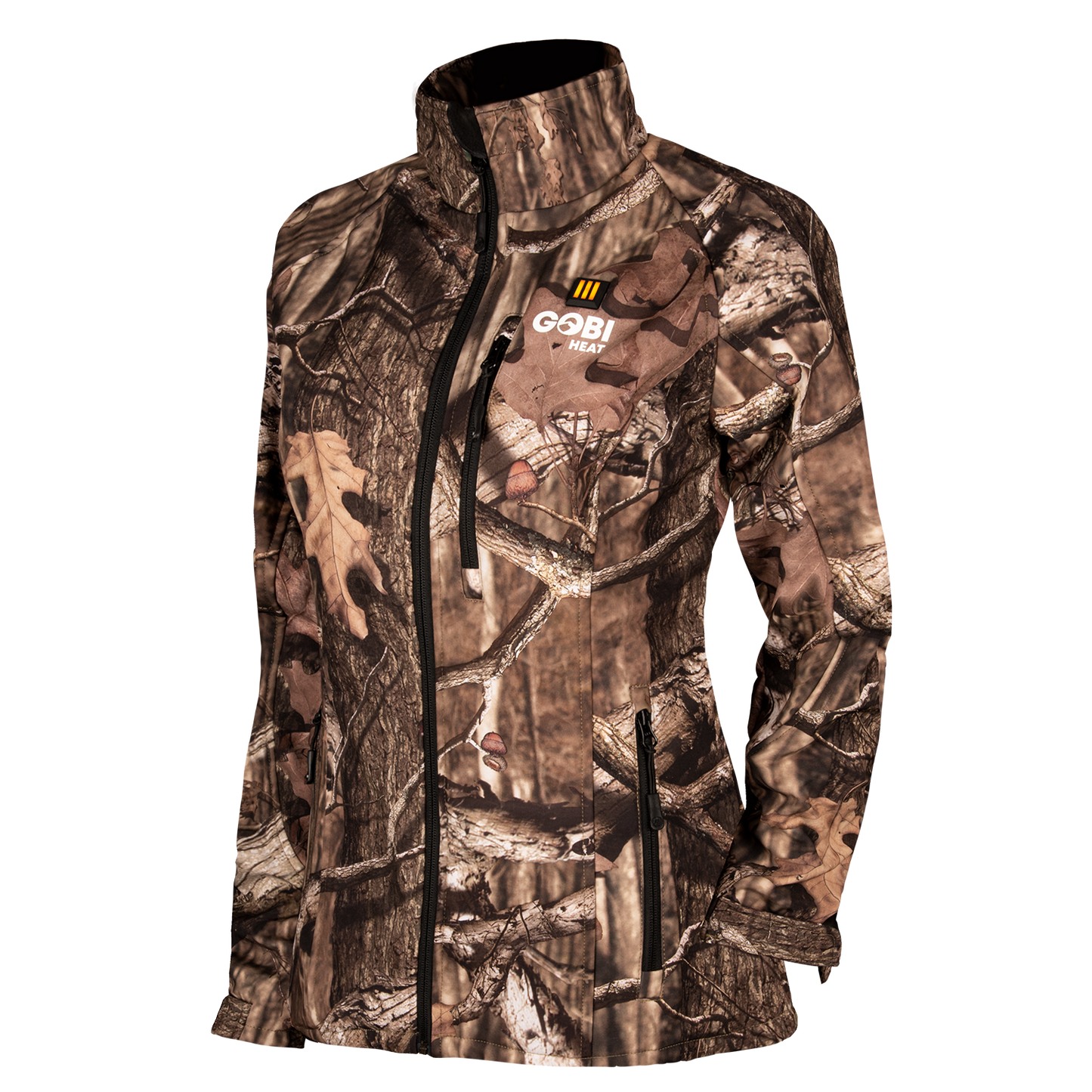 Sahara Women's Heated Hunting Jacket - Mossy Oak® Camo
