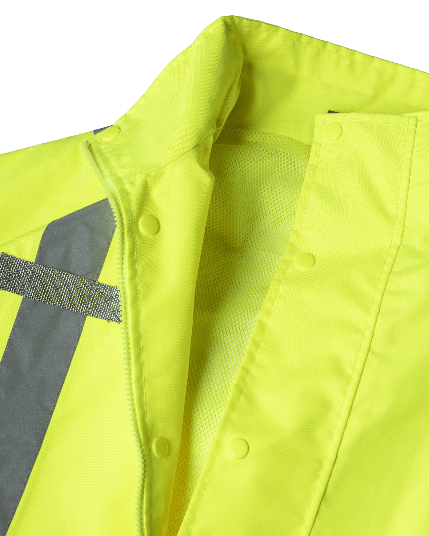 UHV822 HiVis Waterproof Rain Jacket with Teflon™ Fabric Protector