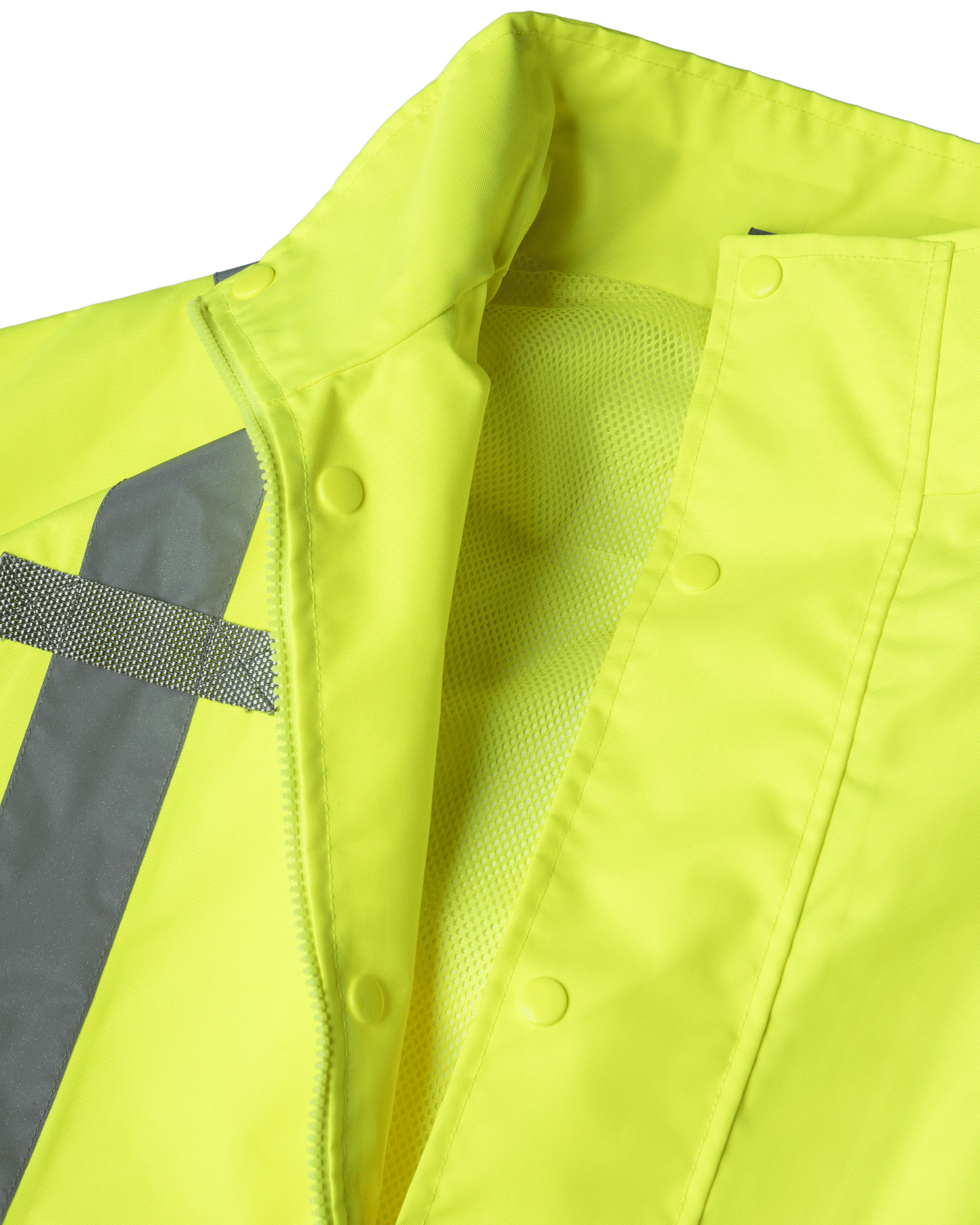 UHV822 HiVis Waterproof Rain Jacket with Teflon™ Fabric Protector