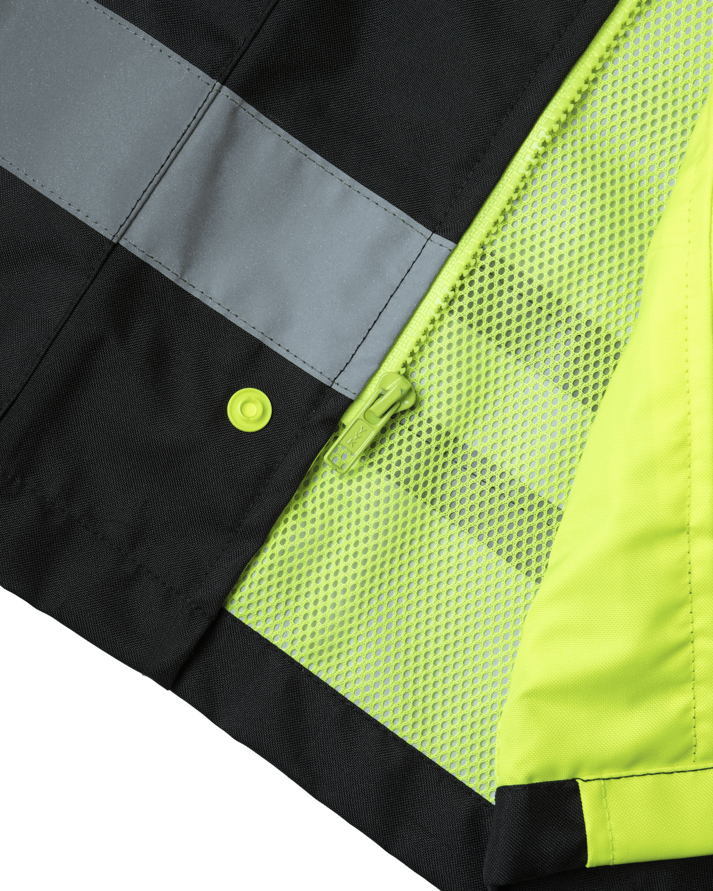 UHV822 HiVis Waterproof Rain Jacket with Teflon™ Fabric Protector