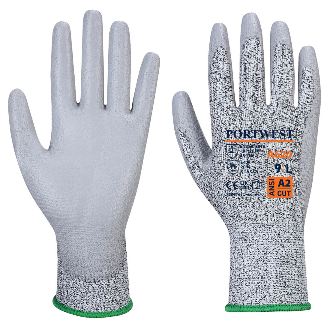 LR Cut PU Palm Glove A2