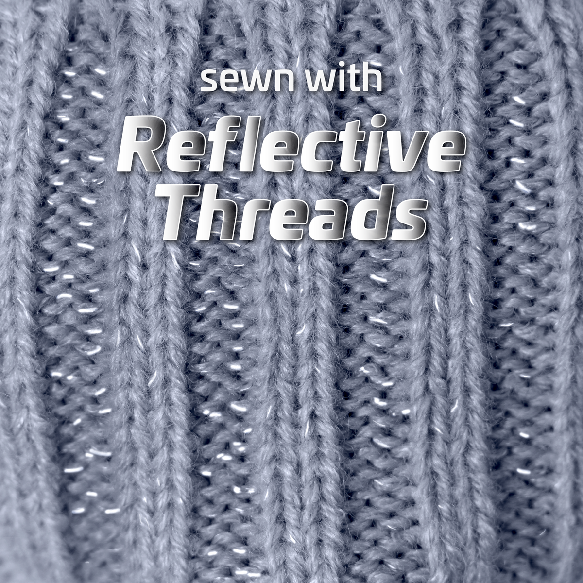 Safety Beanie with Reflective Stitching
