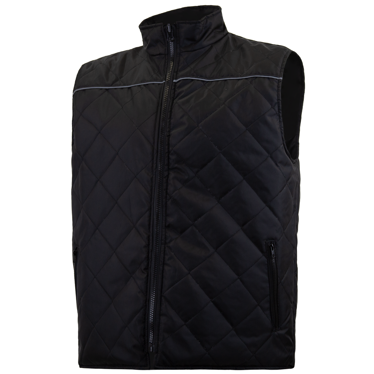 Hi-Vis X-Back Reversible Insulated Safety Vest with Reflective Strips