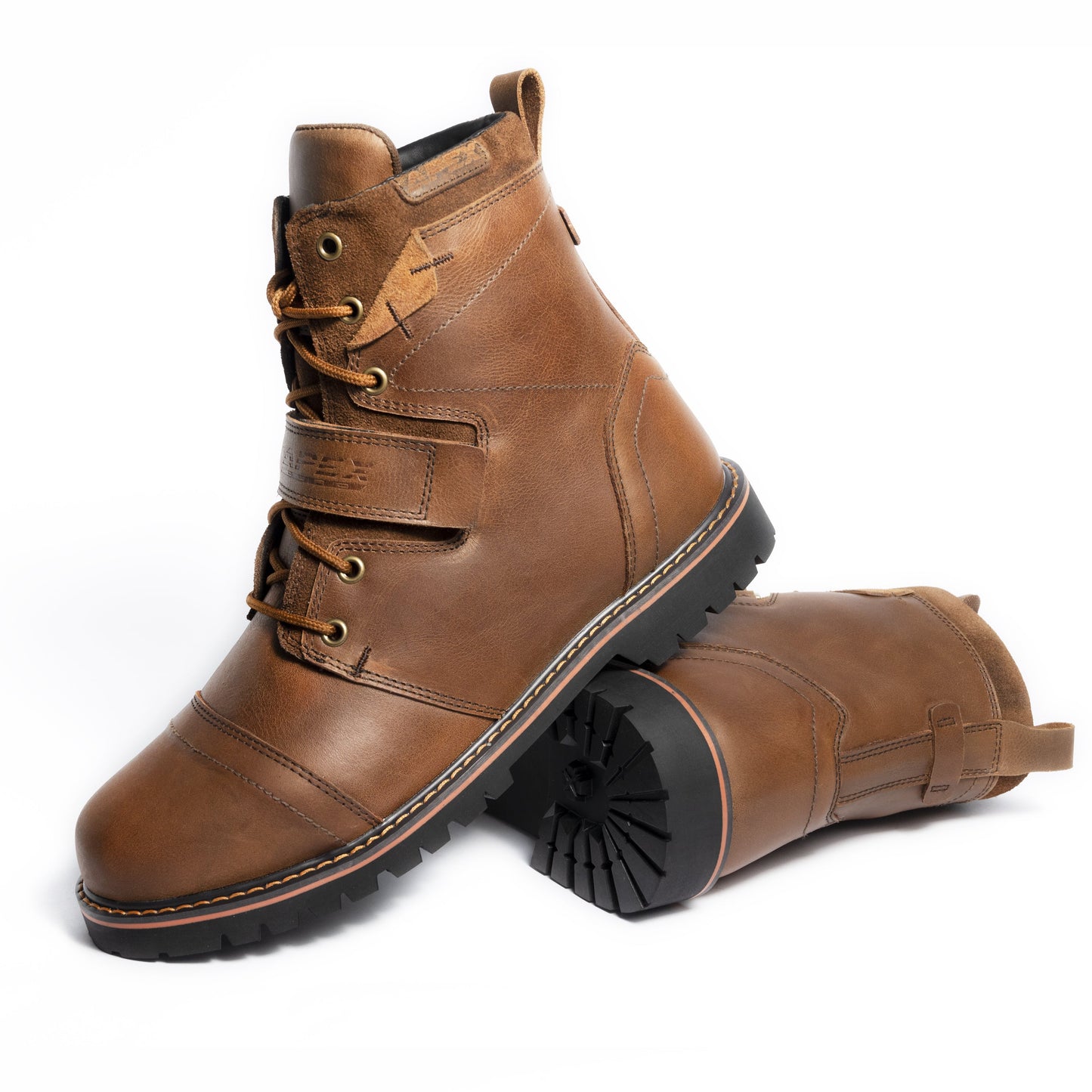 Patron Leather men’s motorcycle boot