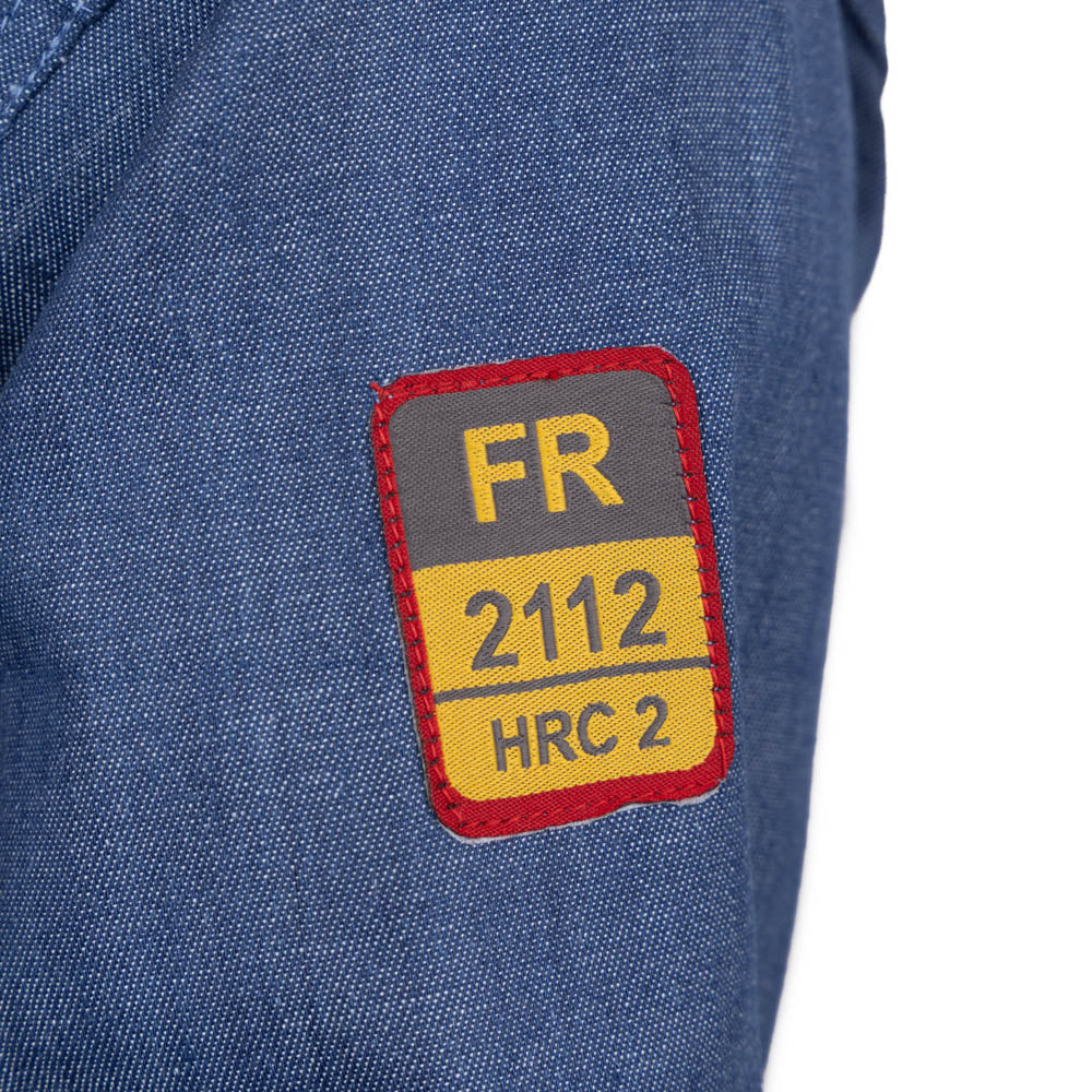Flame Resistant FR Denim Shirt - 100% C