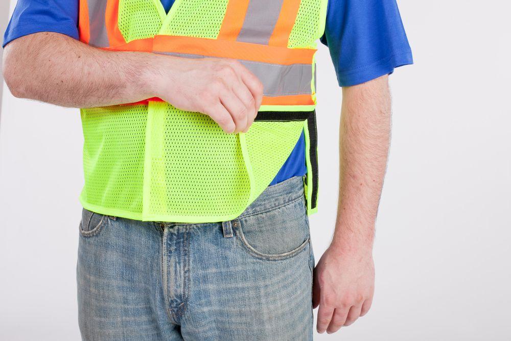 UHV681B HiVis 5 PT Tearaway Vest