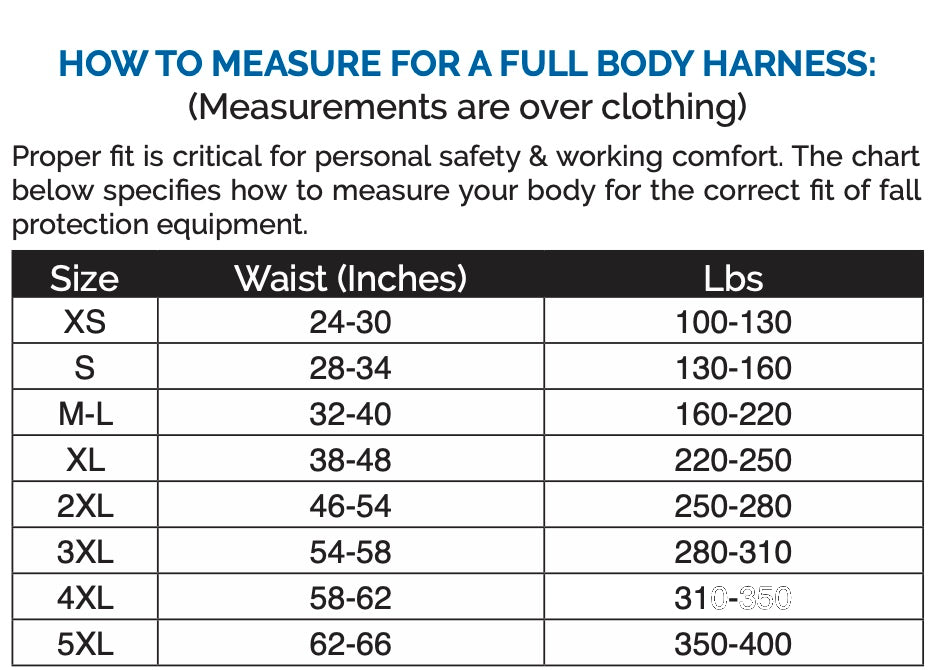 Full Body Harness w/ Quick Release, Padded Legs, and X-Pad