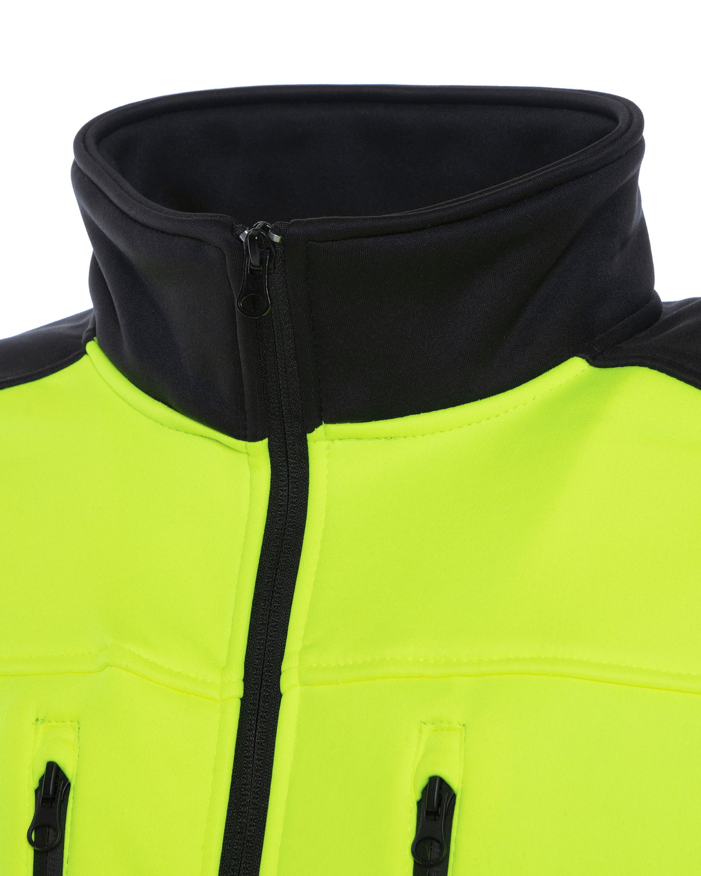 HiVis Full Zip Soft Shell Jacket