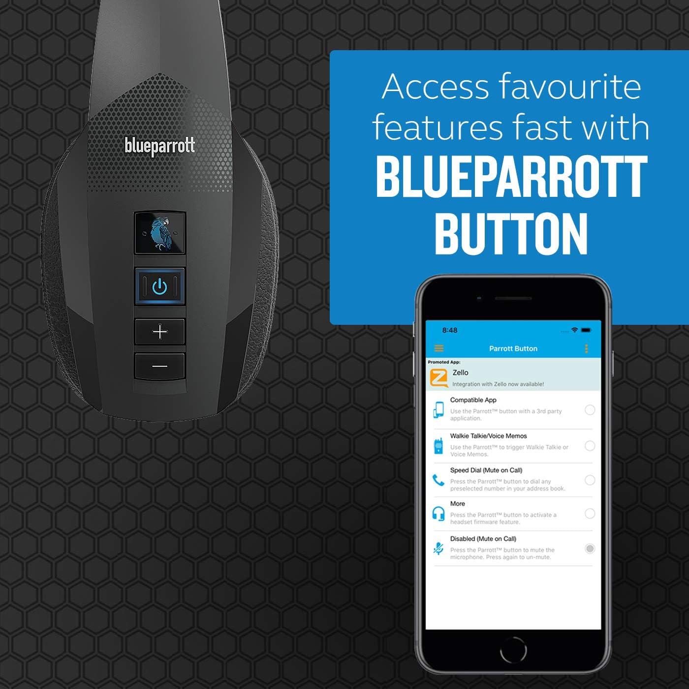 BlueParrott App