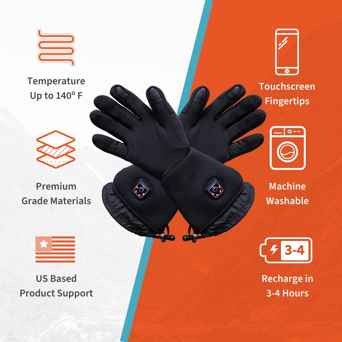 Stealth Heated Glove Liners