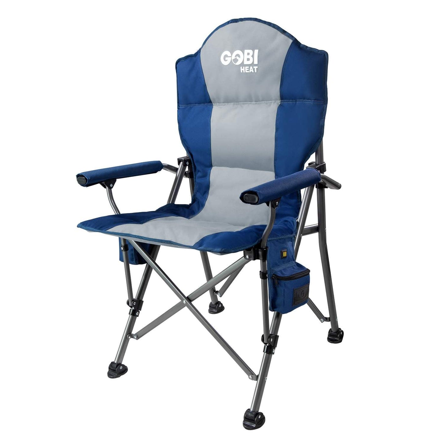 Midnight Blue Terrain Heated Camping Chair