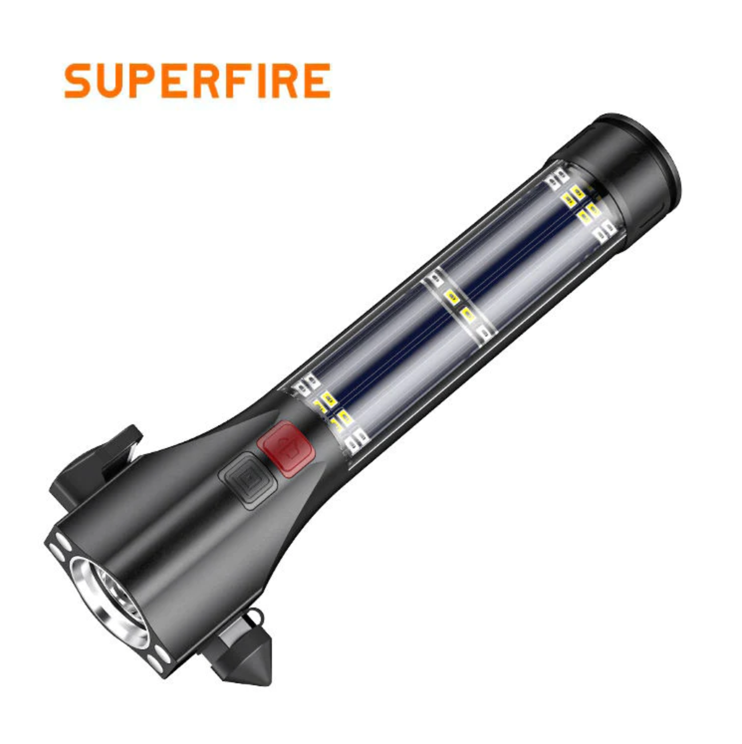 SuperFire D30 36Watt USB-C Rechargeable Flashlight