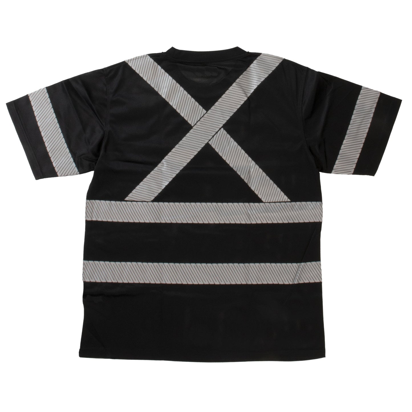 ST07 S/S Safety T-Shirt with Segmented Stripes