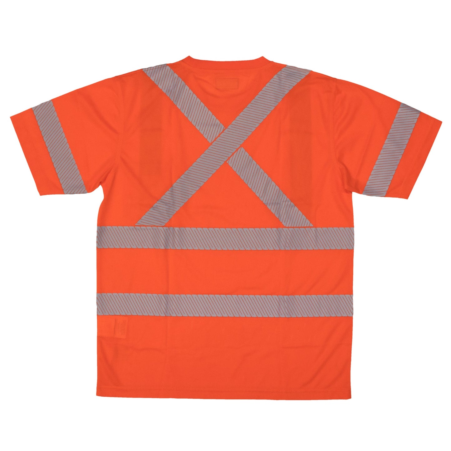 ST07 S/S Safety T-Shirt with Segmented Stripes