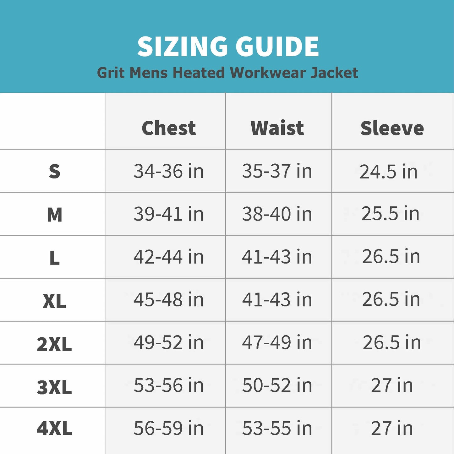 Grit Mens Heated Workwear Jacket