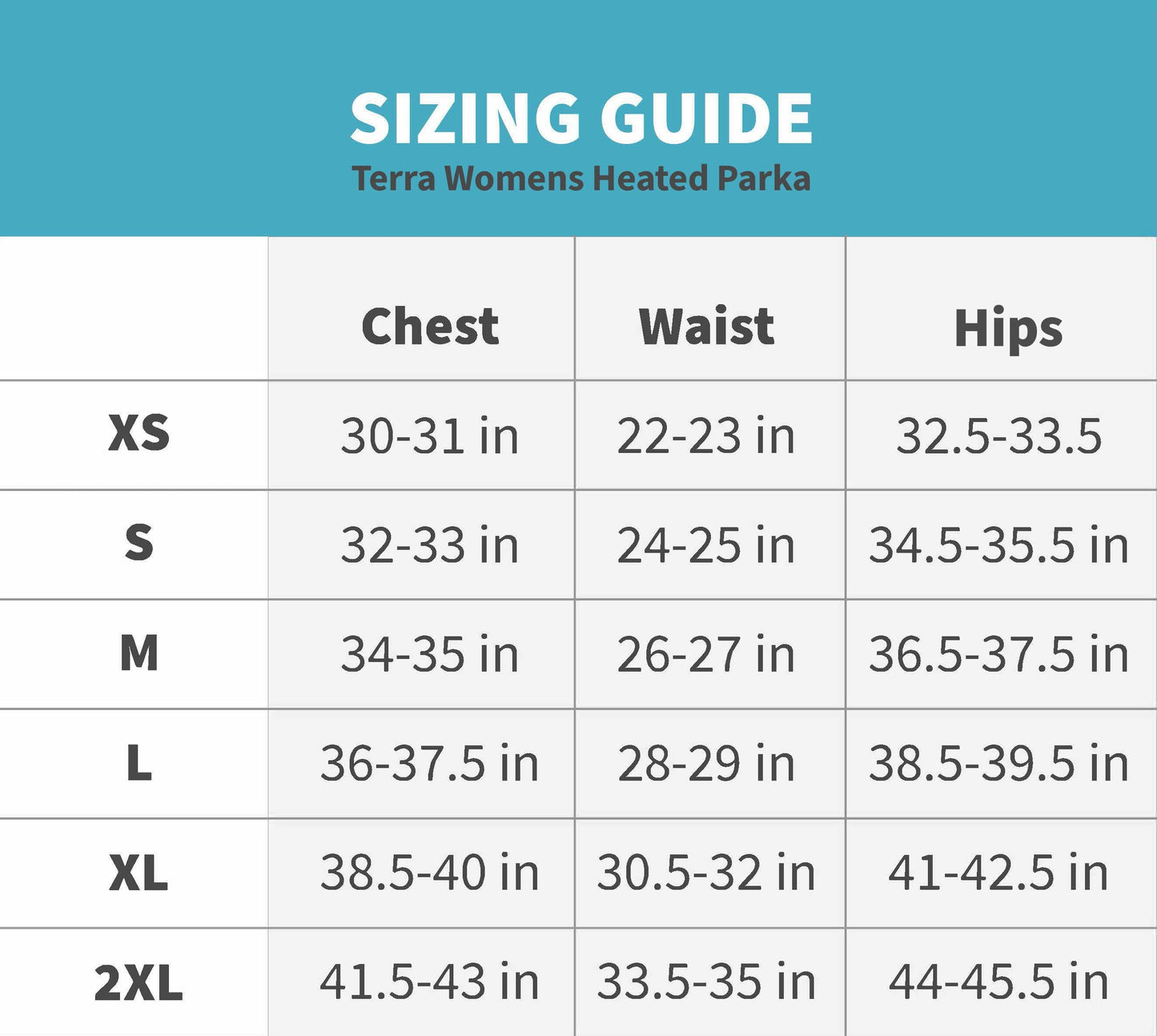 Terra Womens Heated Parka