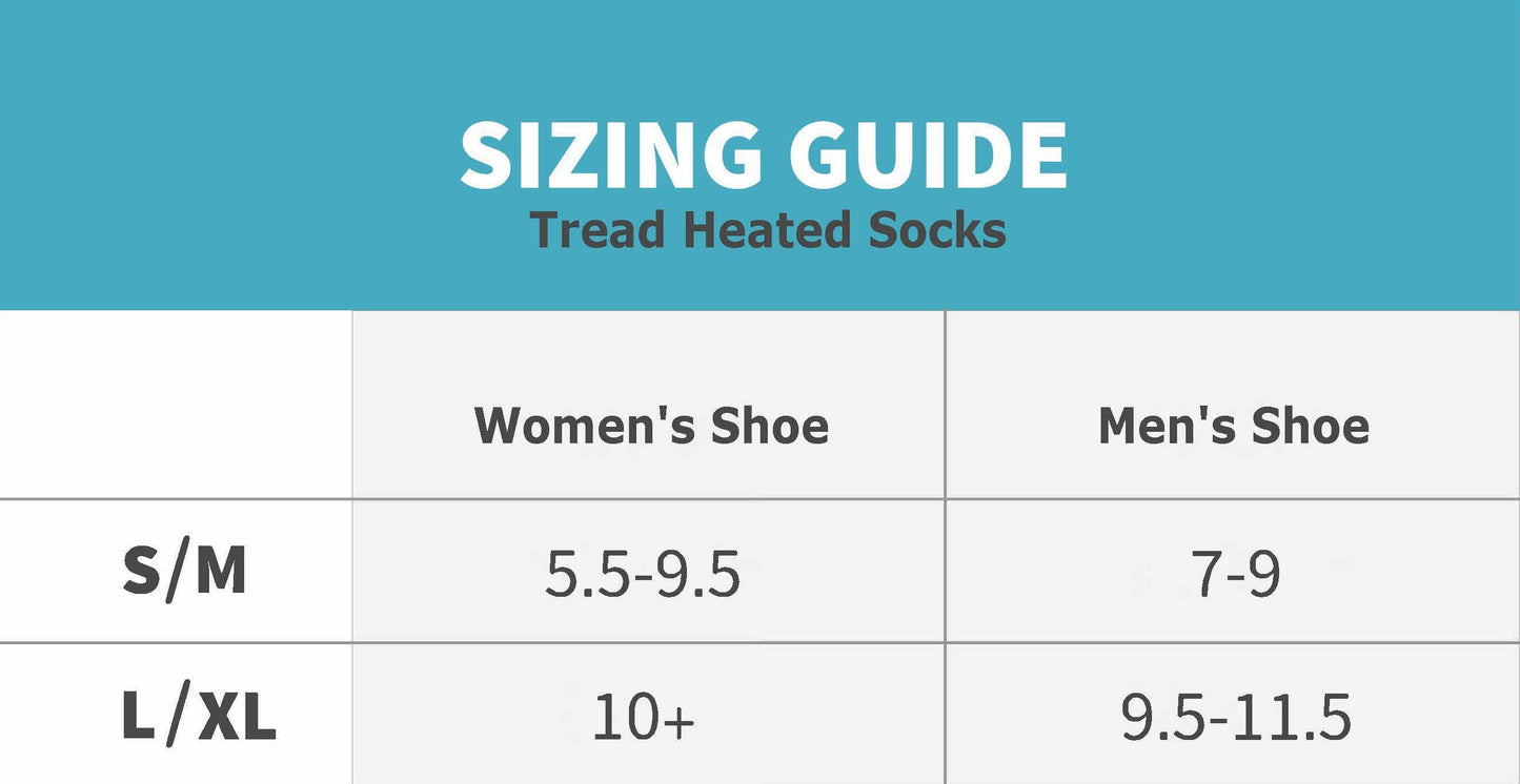Tread Heated Socks