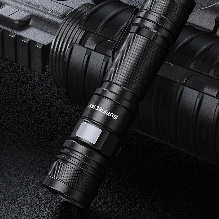 SuperFire A2-P50 Rechargeable LED USB Flashlight