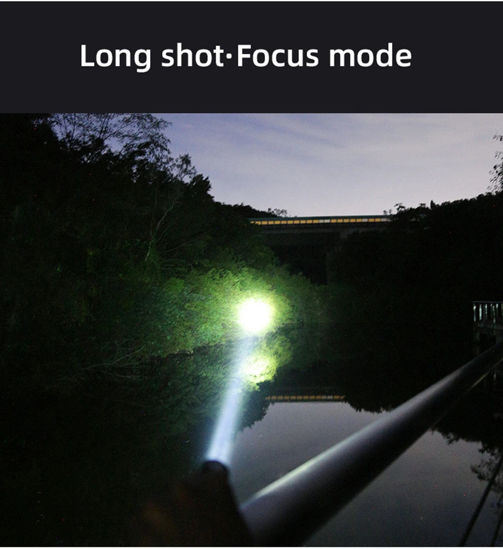 SuperFire A2-P50 Rechargeable LED USB Flashlight