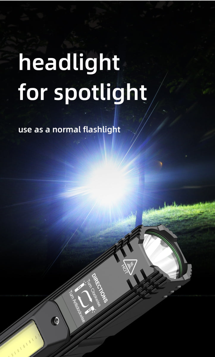 SuperFire G19 Rechargeable USB Flashlight