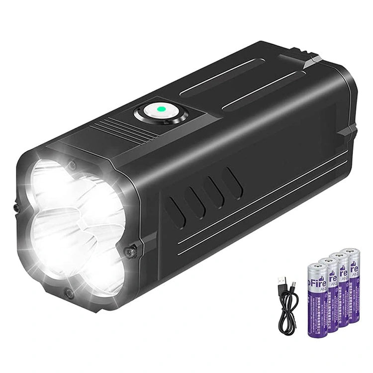 SuperFire M20 Rechargeable LED USB Flashlight with built-in Cell Phone Charger
