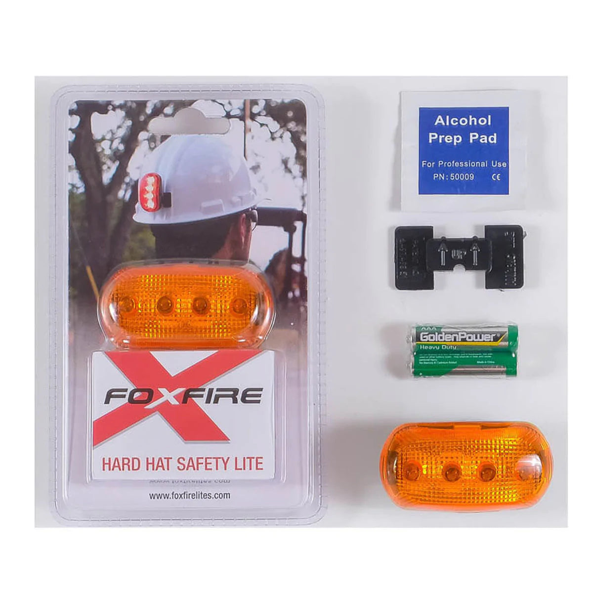 Foxfire EHHL Hard Hat Lite Kit, Amber