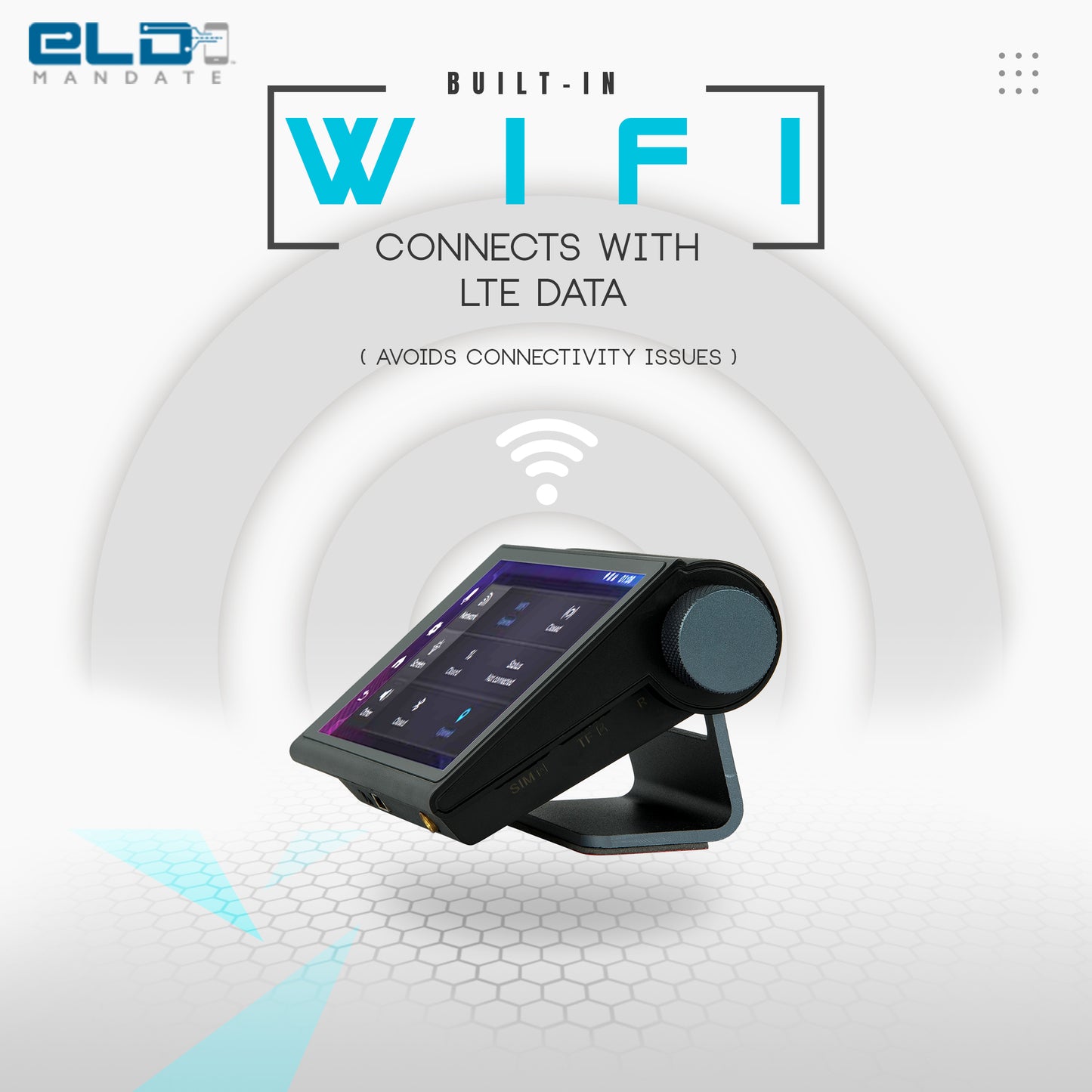 ELD Mandate's Dual Dash Cam with WiFi/ 4G LTE